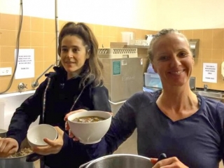 2015-Winter-Intensive-Breakfast-Team-Louisa-and-Melissa