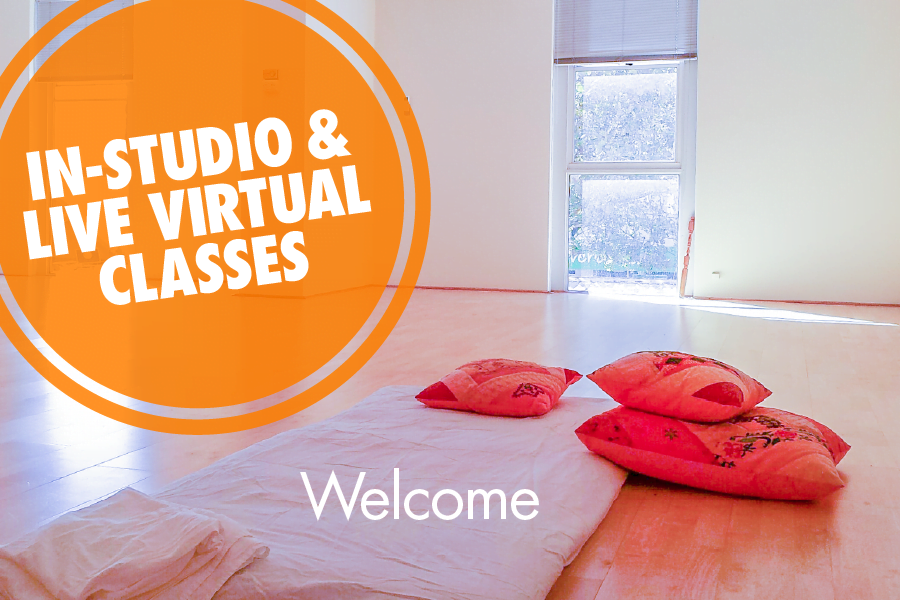 Welcome - In-Studio & Live Virtual Classes